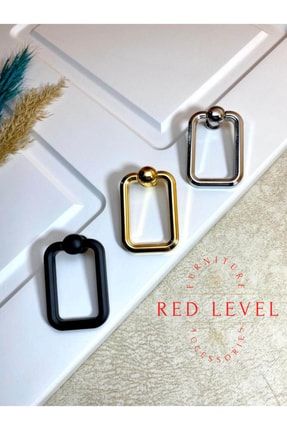 Misket Dörtgen Altın Sarkaç Metal Düğme Kulp Modelleri Dolap Çekmece Mobilya Mutfak Kulbu misket3
