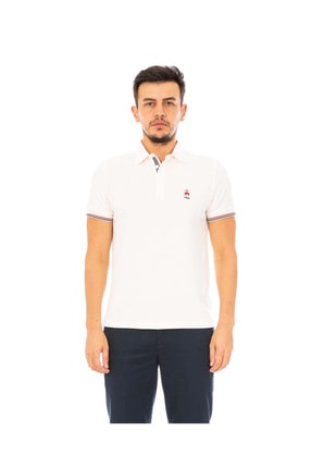 Erkek Beyaz Bb Fila Polo Yaka T-shirt 1-00172685