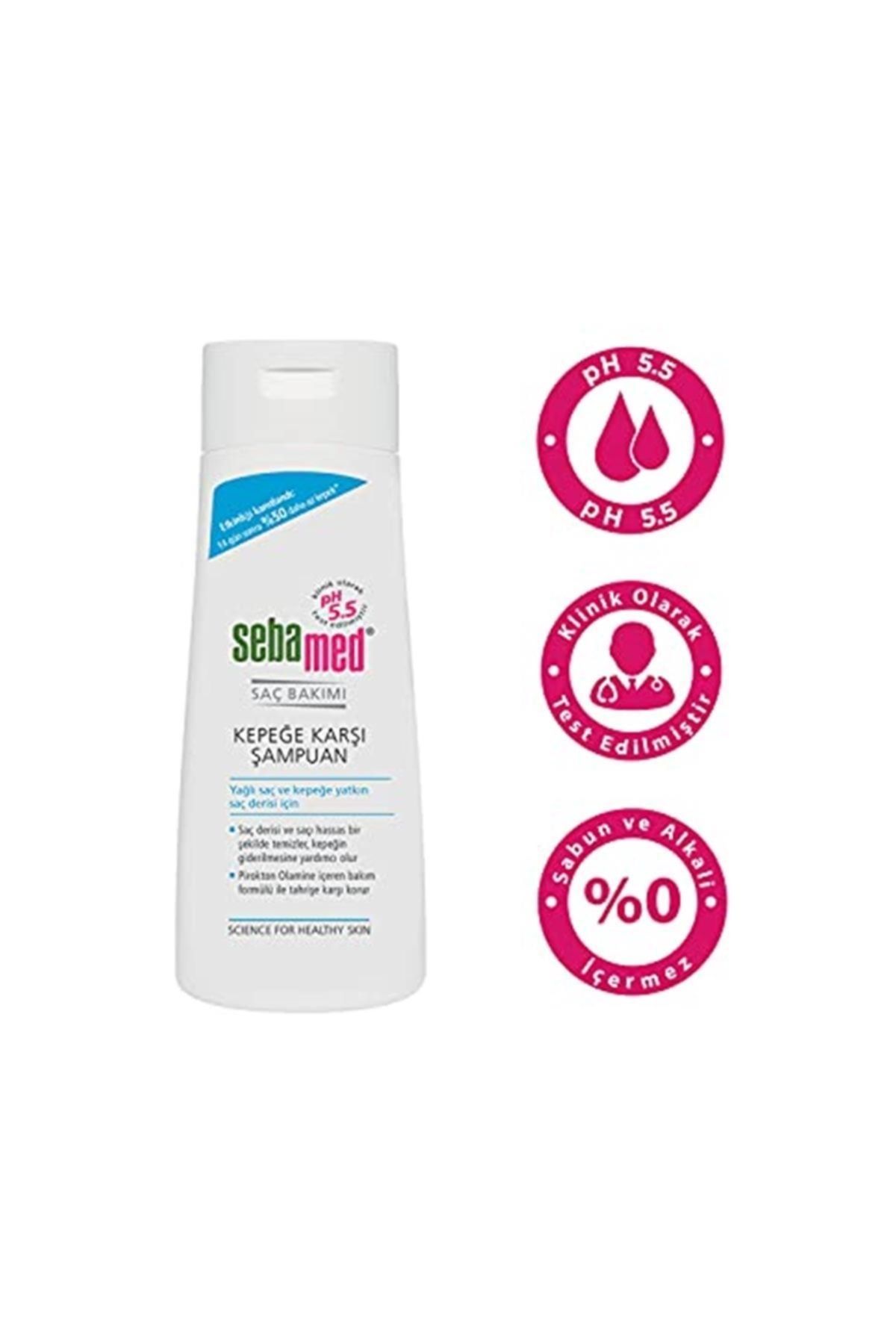 Sebamed شامپو پیشگیری از جوش سر 200 میلی لیتر 1 بسته