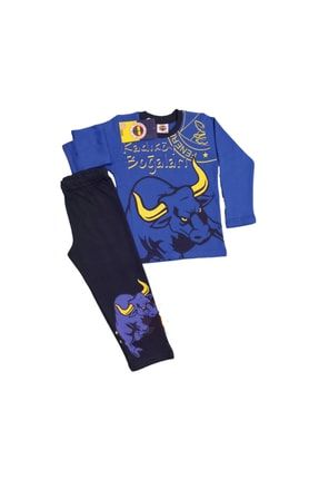 Fenerbahçe Uzun Kolu Pantolonlu Erkek Çocuk Pijama Takımı 01135