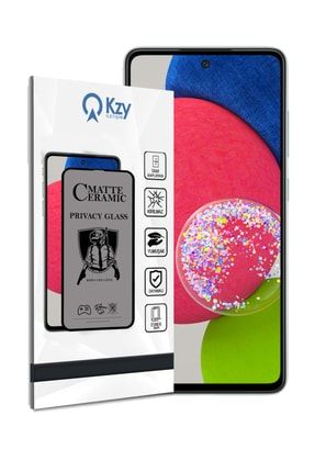Samsung Galaxy A52s Tam Kaplayan Mat Seramik Nano Esnek Hayalet Ekran Koruyucu KZY_MHAY_SAMA52S