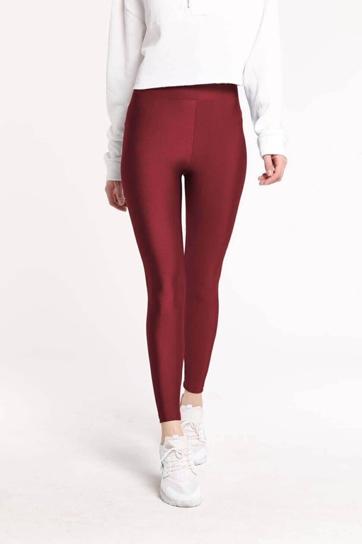 AYSU Women s Burgundy High Waist Daily and Sports Use Does Not