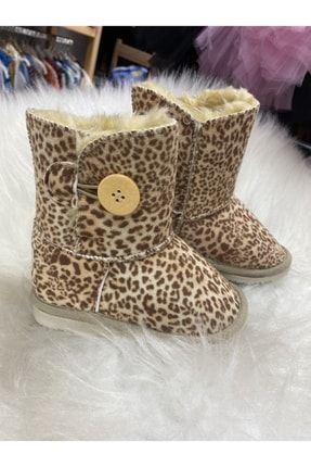 Leopar Desenli Ugg Bot 22