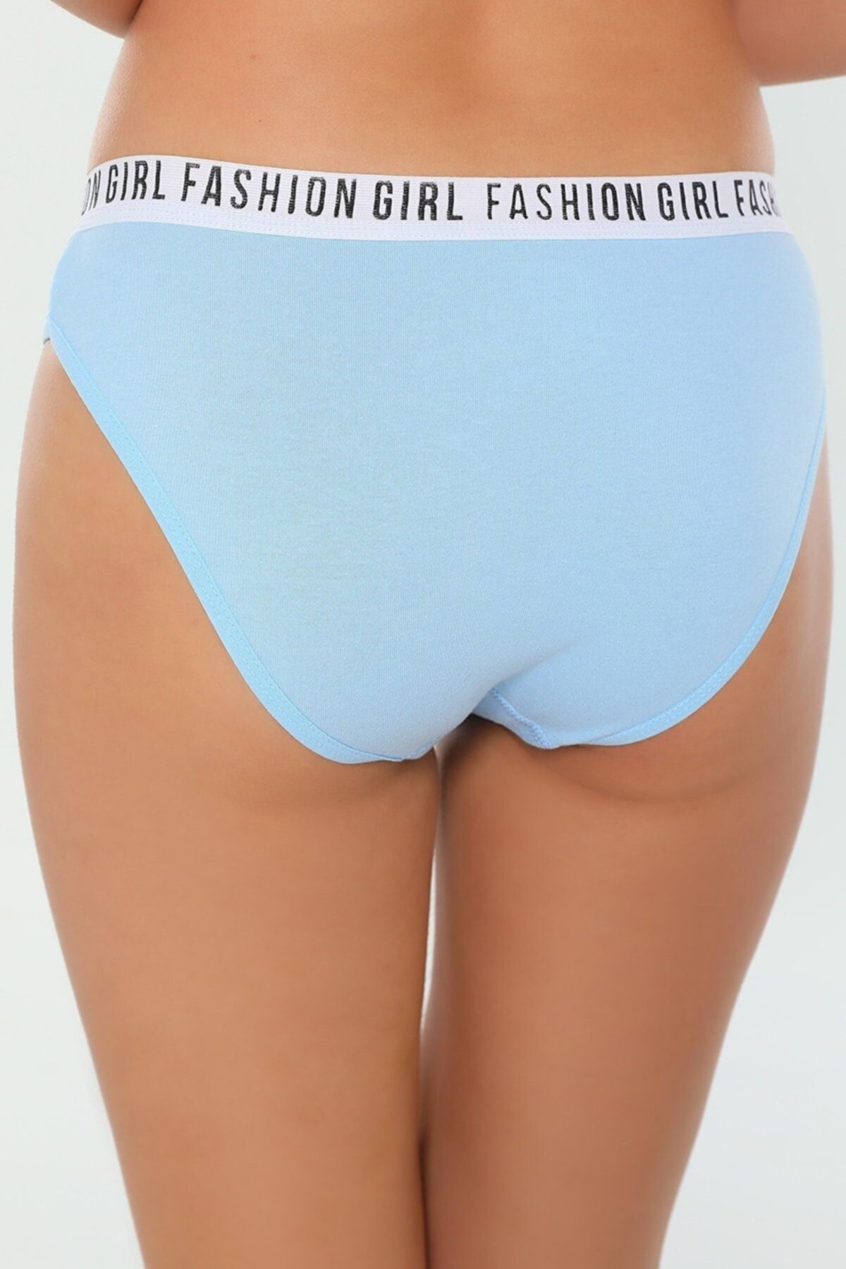 Tutku 6'lı Paket Çok Renkli Fashion Girl Kadın Slip Külot