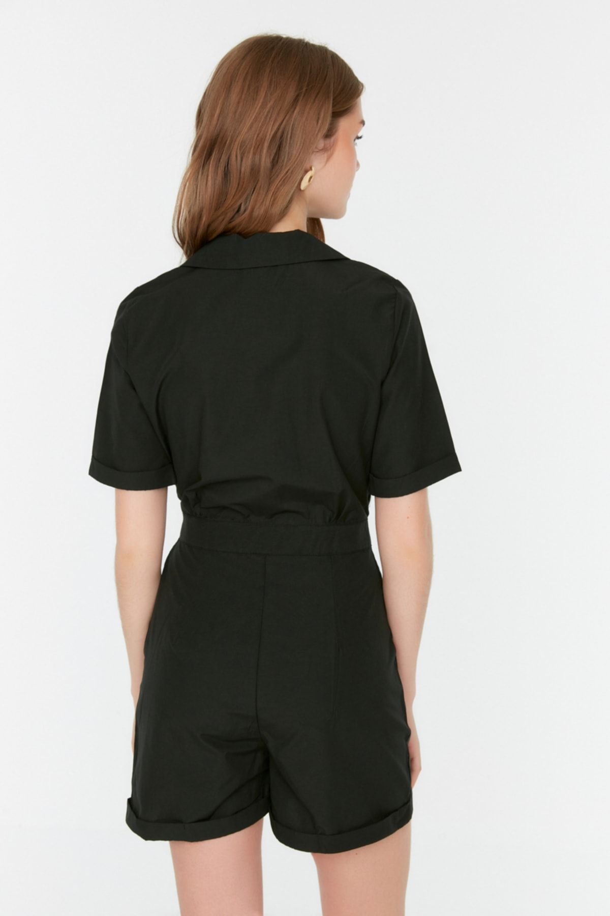 Jumpsuit negro short new arrivals
