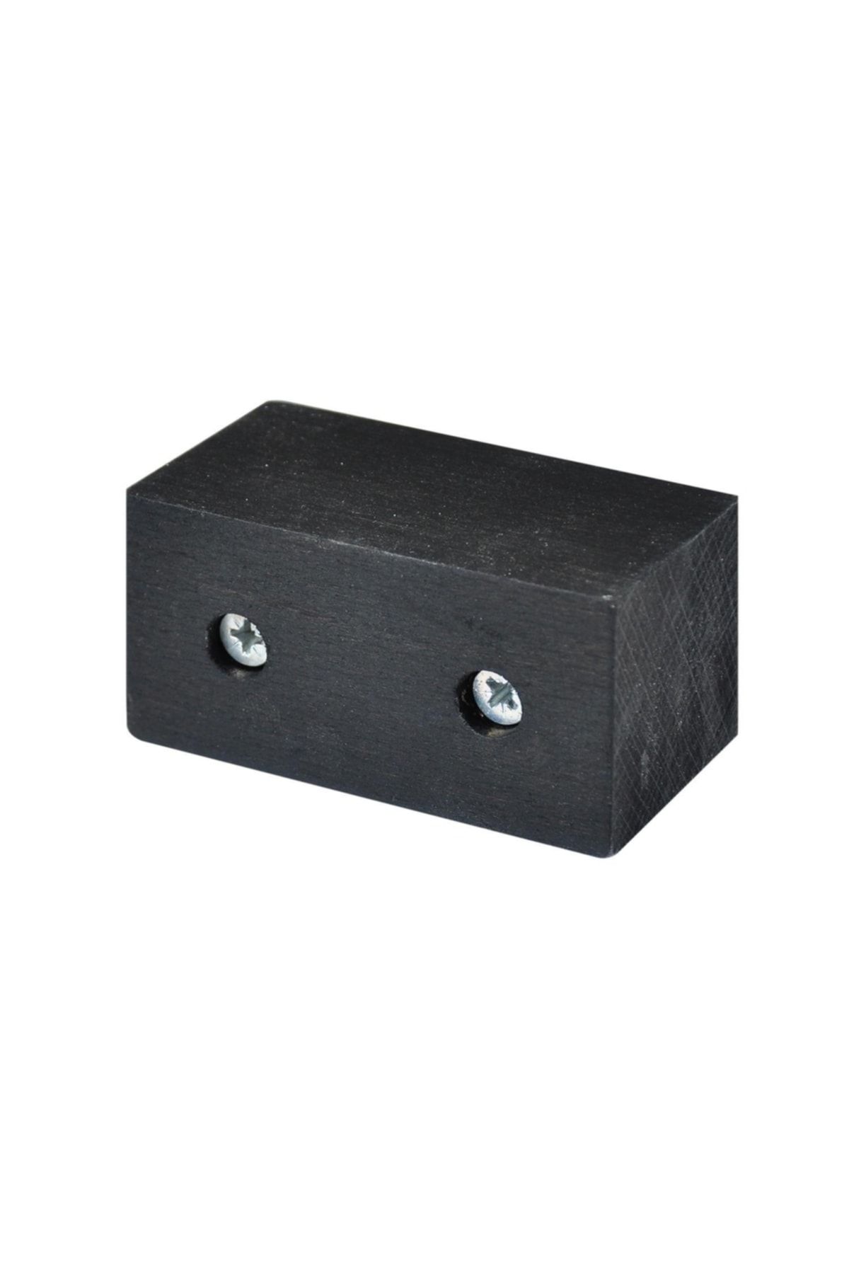 Masa Sandalye Mobilya Koltuk Ayak Yükseltici Takoz Ayak 4'lü Set Boy 4 Cm En 8 Cm Siyah