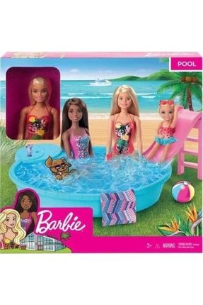 Barbie Ve Eğlenceli Havuzu Ghl91 po887961796841