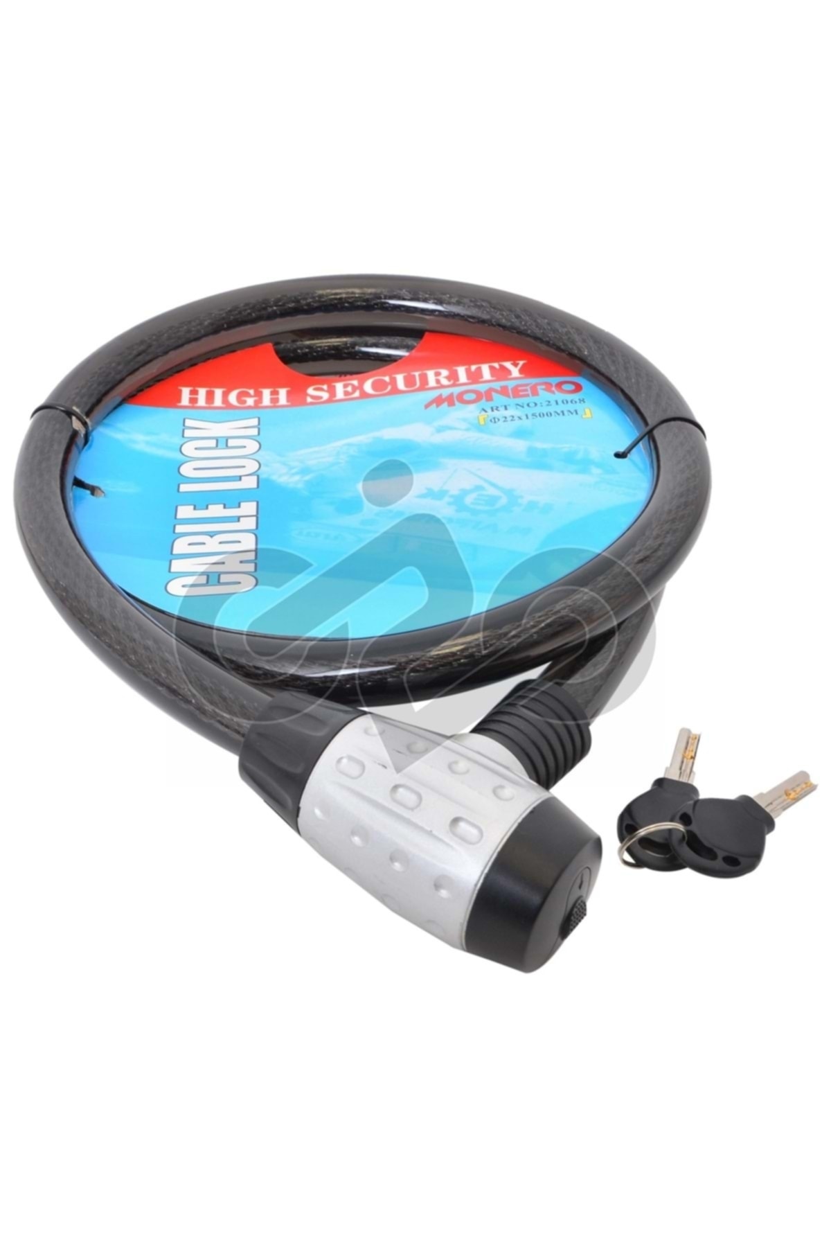 Genel Markalar HALAT KİLİT DOLAMALI 22 x 150 CM [BÜYÜK BAŞLIK] MONERO