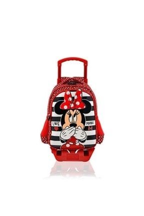 Minnie Mouse Lisanslı Çekçekli Ilkokul Çantası 5205 52051