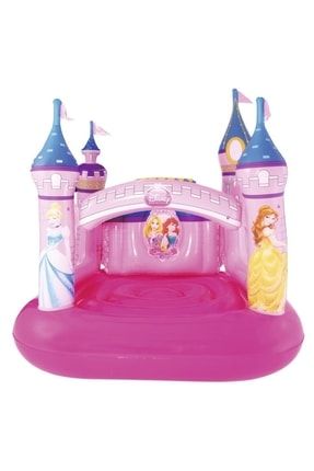 62002 Pompasıyla- Bestway 91050, Lisanslı Disney Prenses Şişme Zıplama Ve Oyun Havuzu, 157x147x163cm 91050-620020