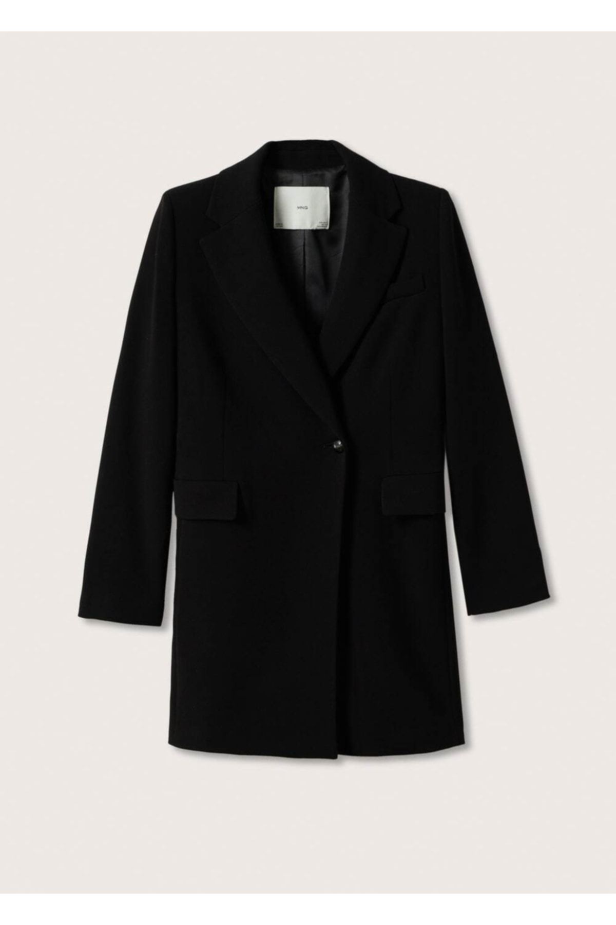 Zara masculine coat hotsell black