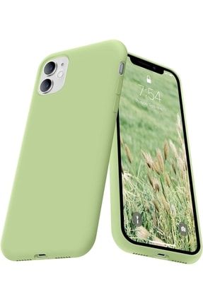 Iphone 11 (6.1') Uyumlu Kılıf, Içi Mikrofiber Kaplama 360° Ful Koruma Lansman Kapak, Maça Yeşili HYPRA000060