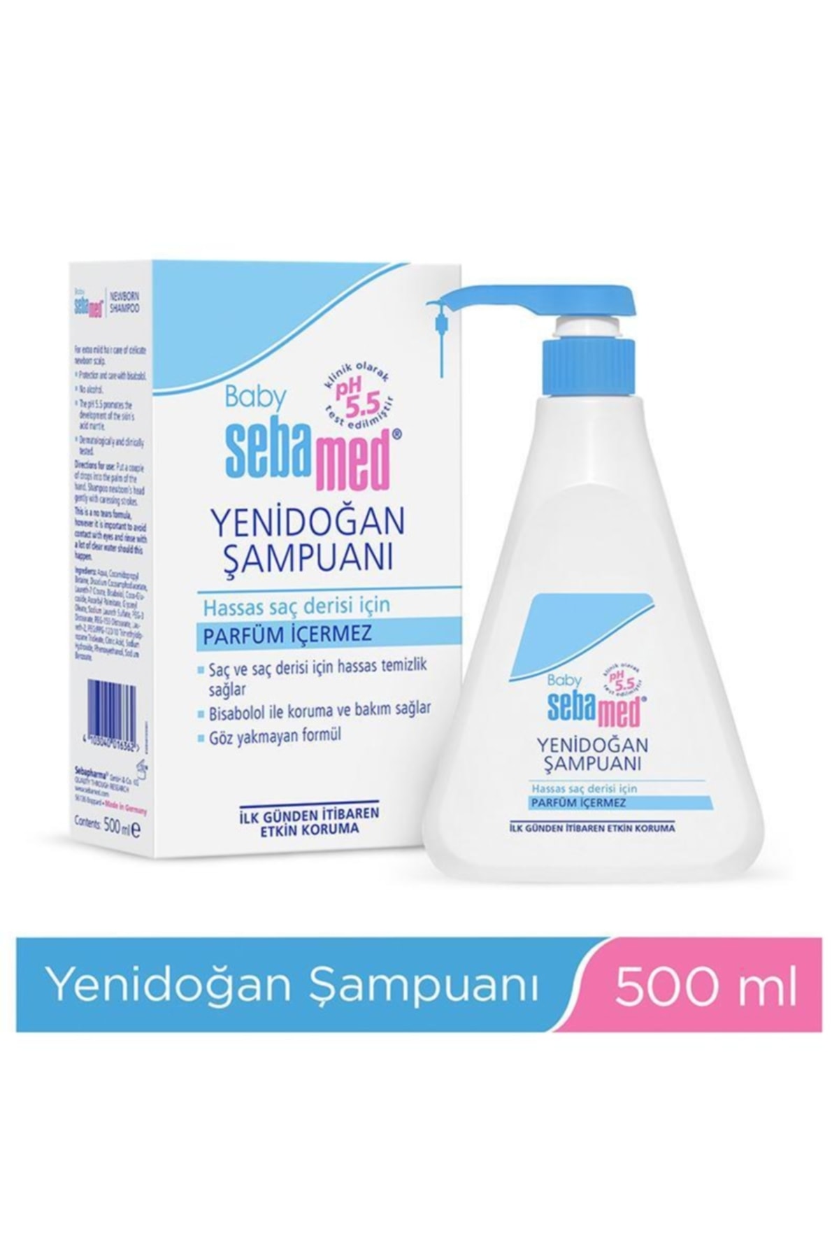 شامپو کودک و نوزاد   Sebamed | 1902mila16522 اورجینال - تصویر 2