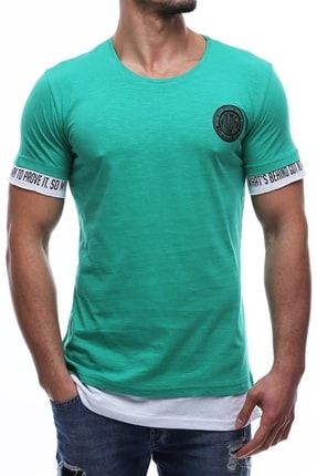 Erkek Yeşil T-shirt - 2623