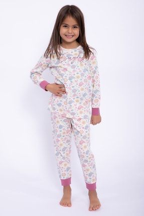 Kız Çocuk Uzun Kol Pijama Takımı 1920-2