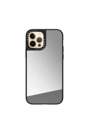 Iphone 14 Pro Max Casetify Gümüş Aynalı Kılıf TKA1245