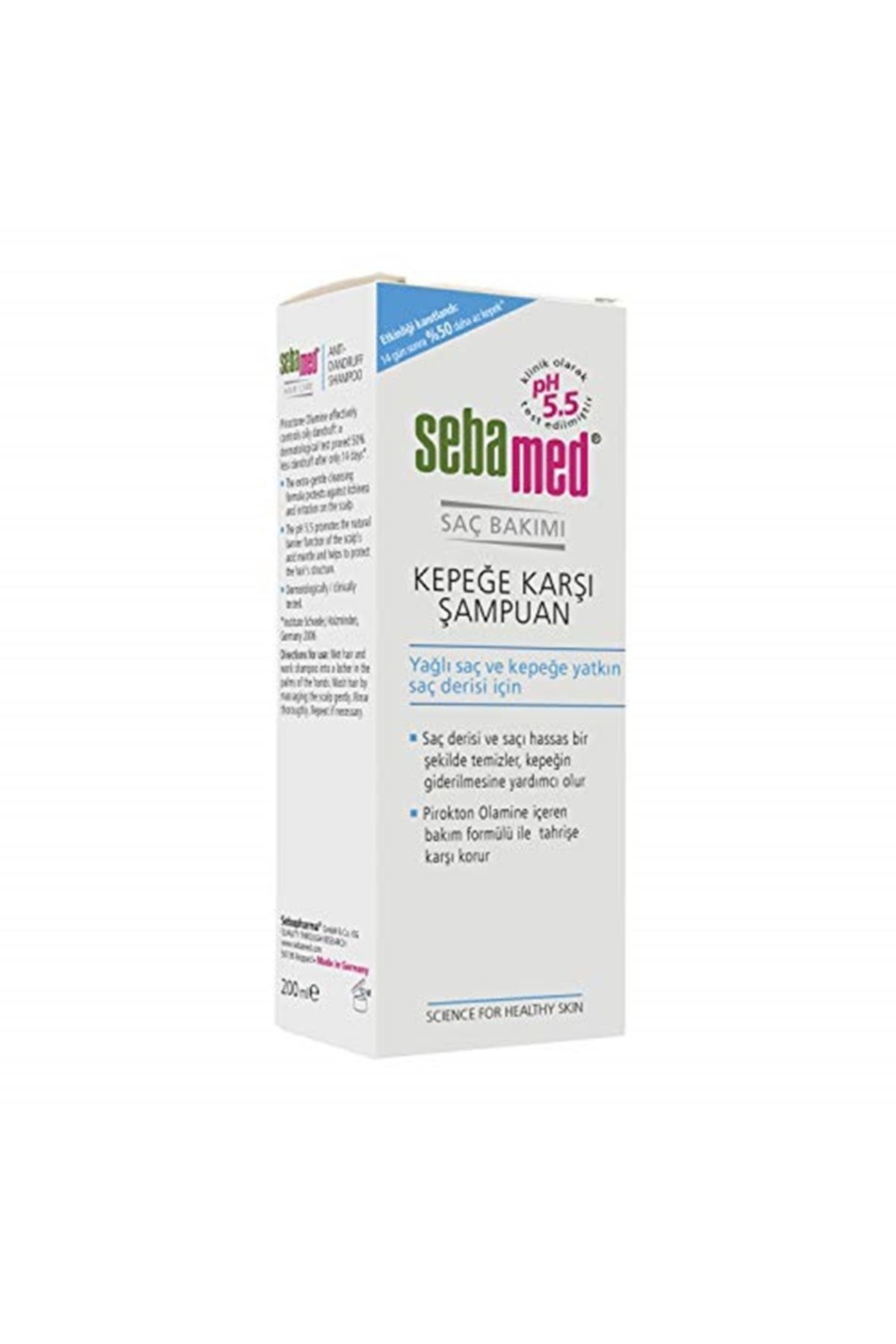 Sebamed شامپو پیشگیری از جوش سر 200 میلی لیتر 1 بسته