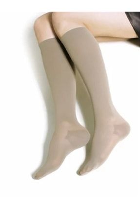 Diz Altı Orta Basınç Kapalı Burun Varis Çorabı V7211