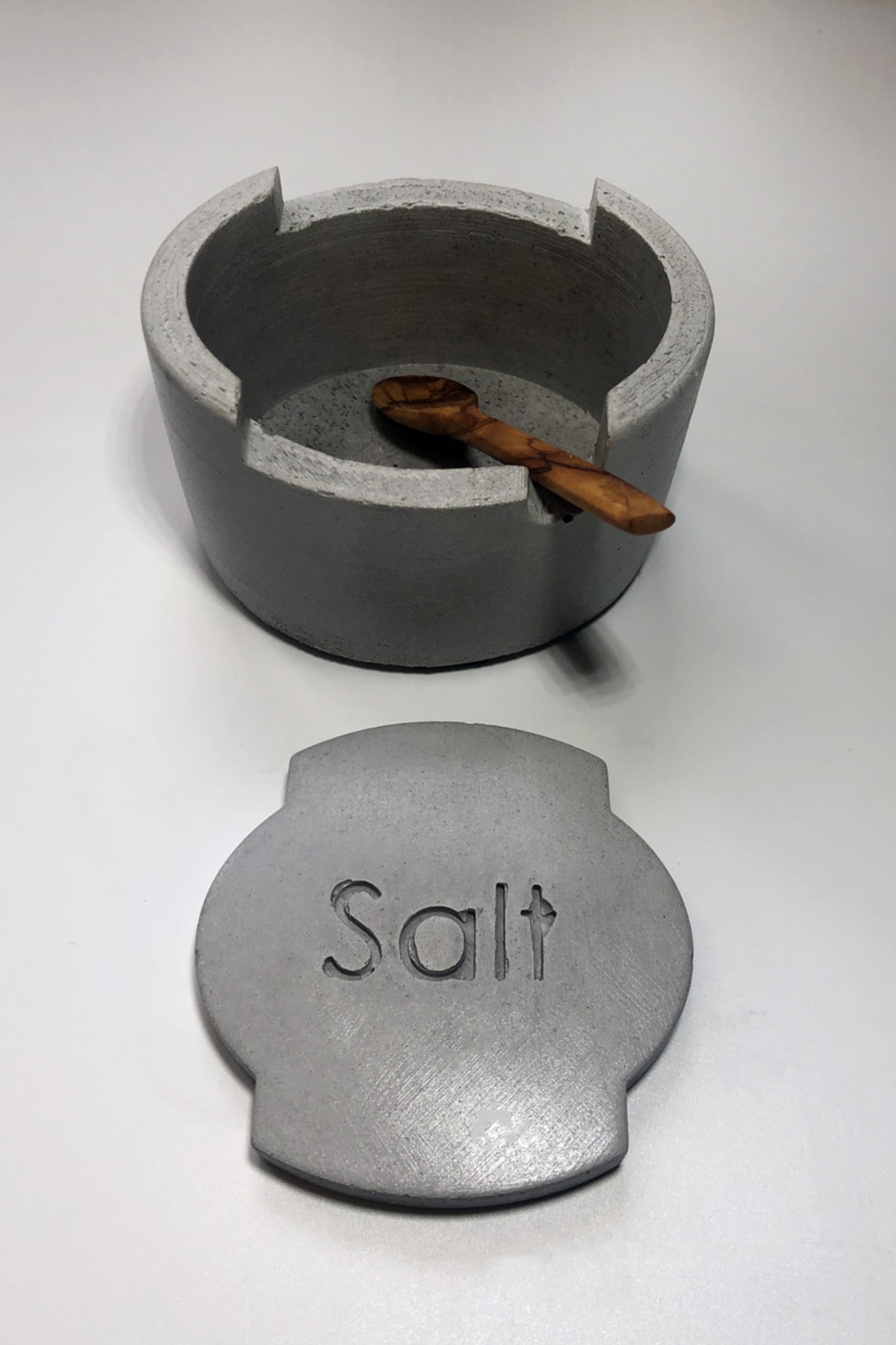 RocArt Home Beton MİNİ Boy Celery Dekoratif Tuzluk