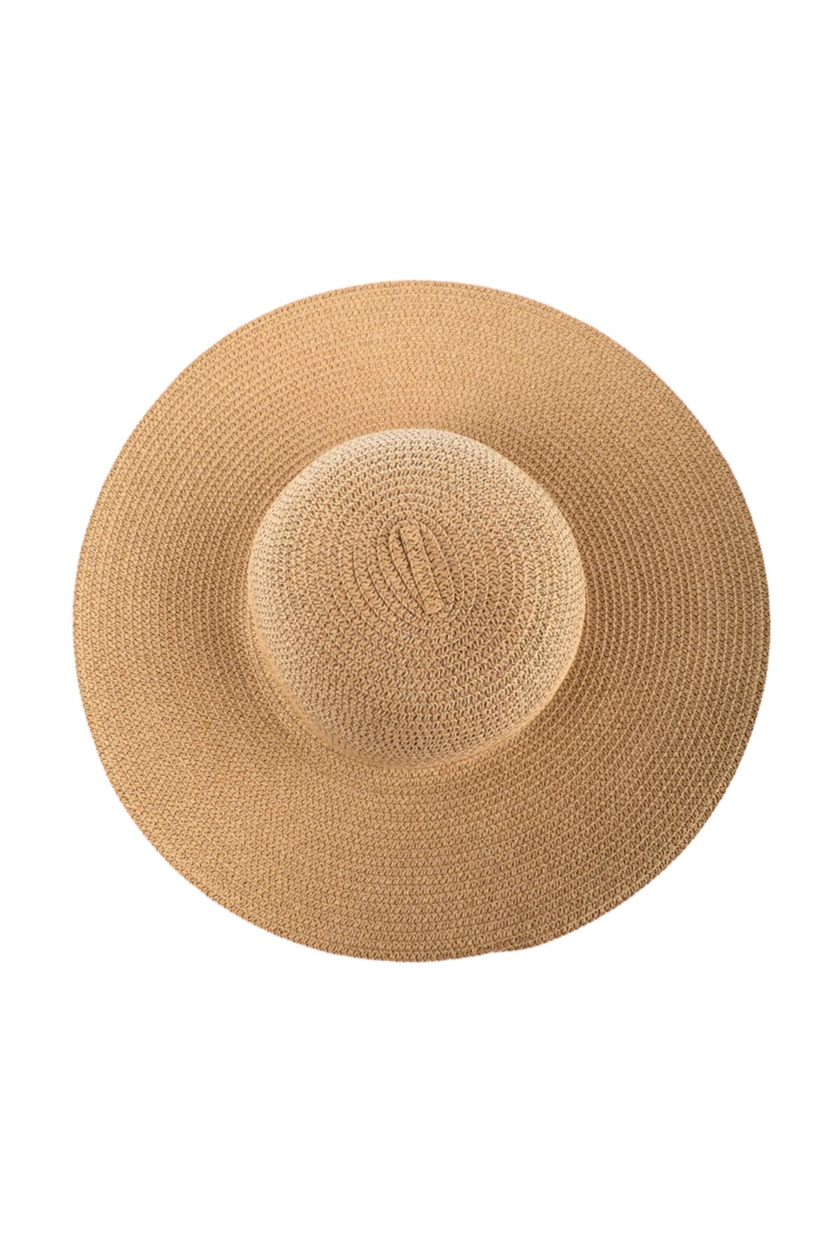 Trendyol Collection-Beiger Strohhut für Damen TWOSS22SP00005 8
