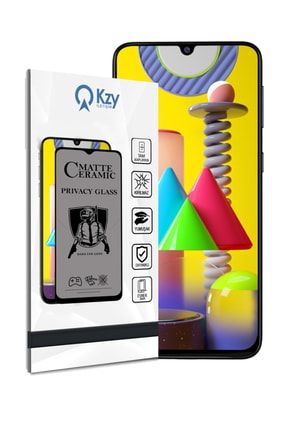 Samsung Galaxy M31 Tam Kaplayan Mat Seramik Nano Esnek Hayalet Ekran Koruyucu KZY_MHAY_SAMM31