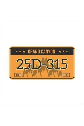 Dekoratif Amerikan Tip Grand Canyon Baskılı Duvar Plaka DH19288