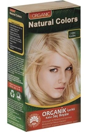 Natural Colors Natural Colors 10n Platin Organik Saç Boyası sacboyası