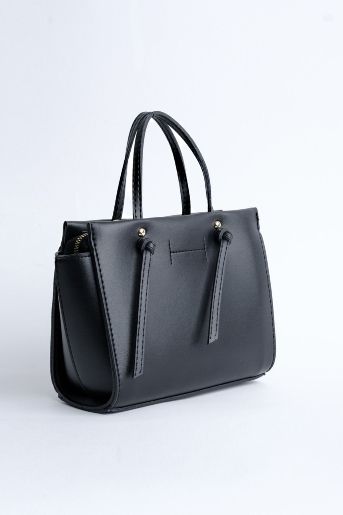 Zara mini city online bag black