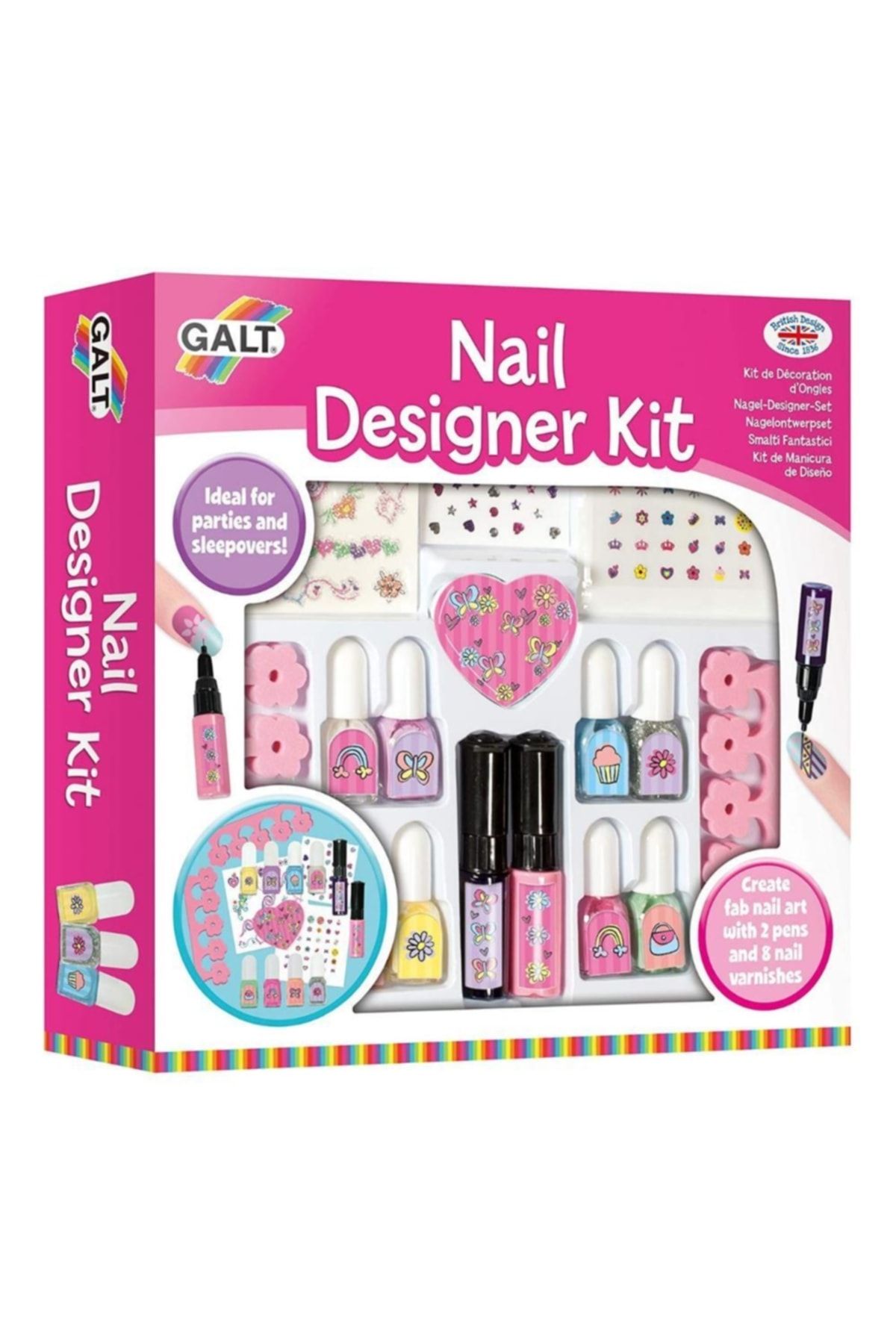 Galt Nail Designer Kit T rnak Tasar m Seti