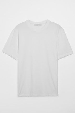 Solo Regular Fit Beyaz T-shirt SOLO08032021