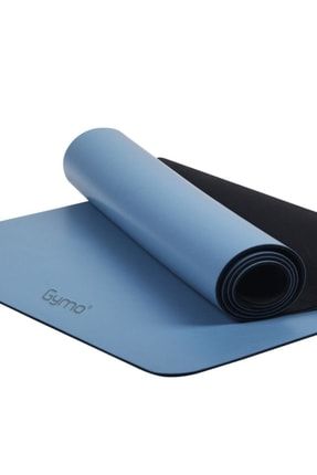 Pu Rubber 5mm Profesyonel Pilates Minderi Yoga Matı Açık Mavi Renk Sky AÇE-GPUYMAÇM