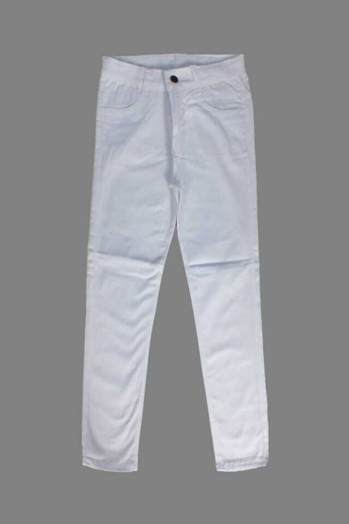 durumod Children s White Linen Trousers Unisex
