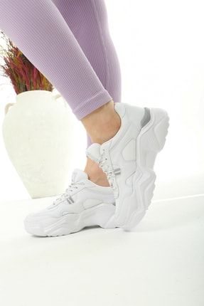 Beyaz Kadın Sneaker 01400143 YBDRK-43