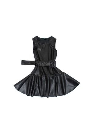 Kız Çocuk Deri Elbise TYC00388994531