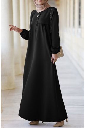 Ravza Elbise Siyah 2138