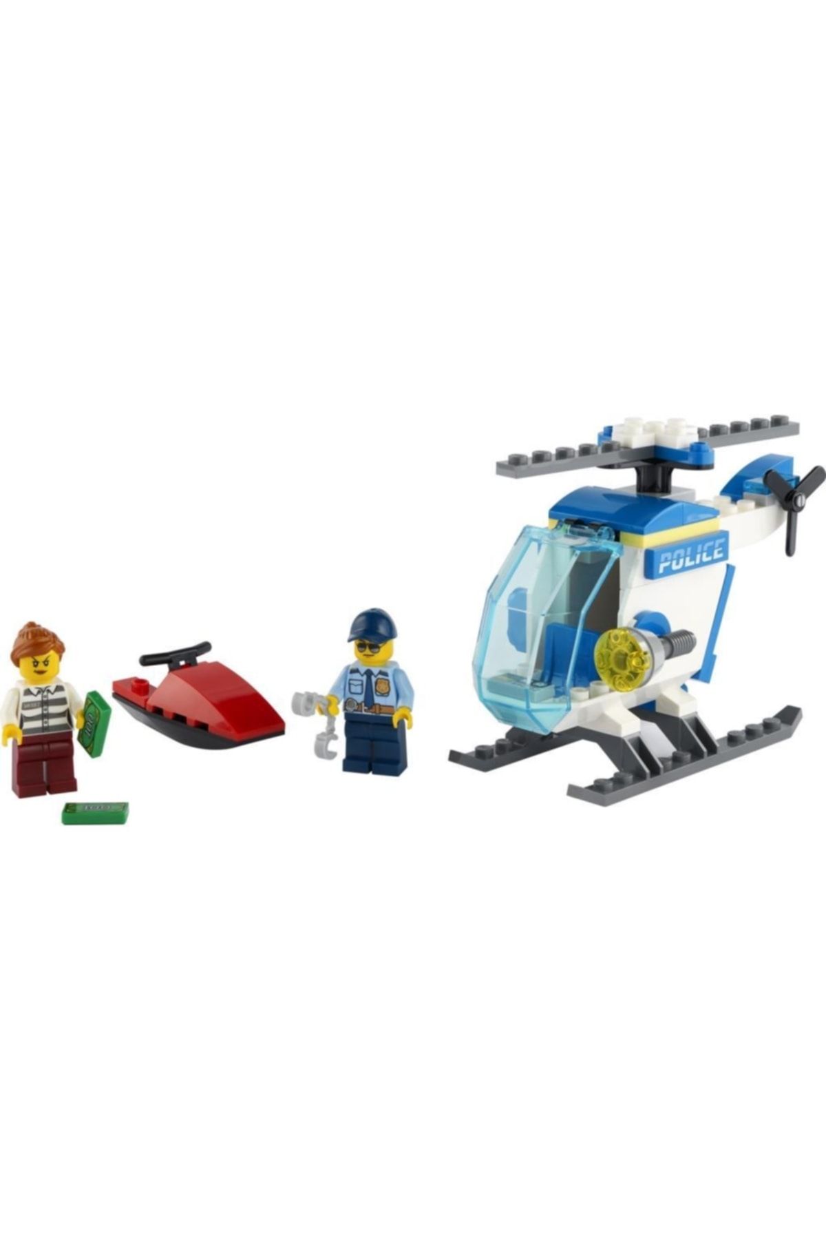 Police helicopter lego city hot sale