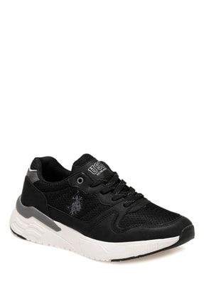 Siyah - U.s.poloassn. Full Ortopedik Esnek Rahat Günlük Kullanım Yürüyüş Sneaker Ayakkabı U.S.PoloAssn.152910