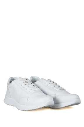 22190 M Baley Erkek Deri Sneaker Ayakkabı/beyaz/44 Numara YAGM14379