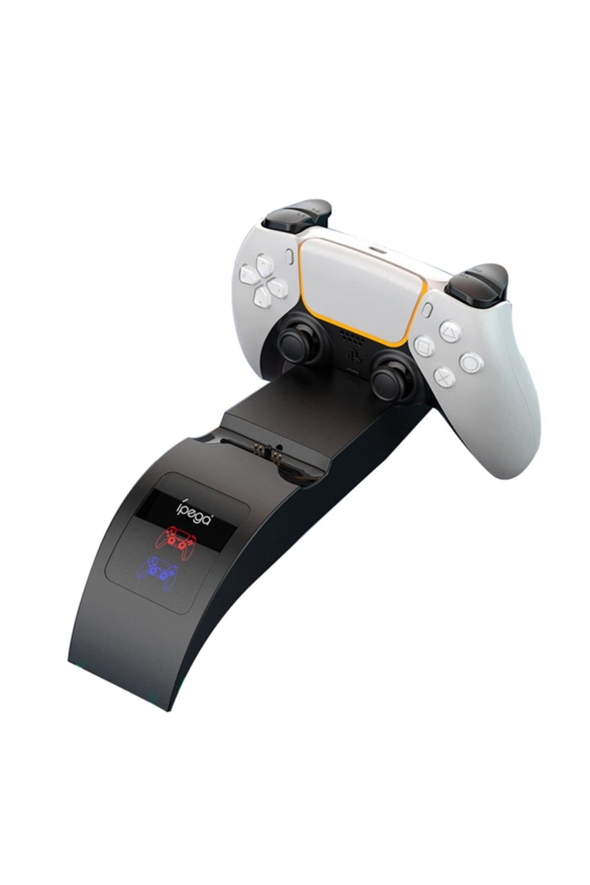 Ps5 Dualsense Şarj Istasyonu Ps5 Hızlı Şarj Led Göstergesi Ile Ps5 Kolu Şarj Standı 6