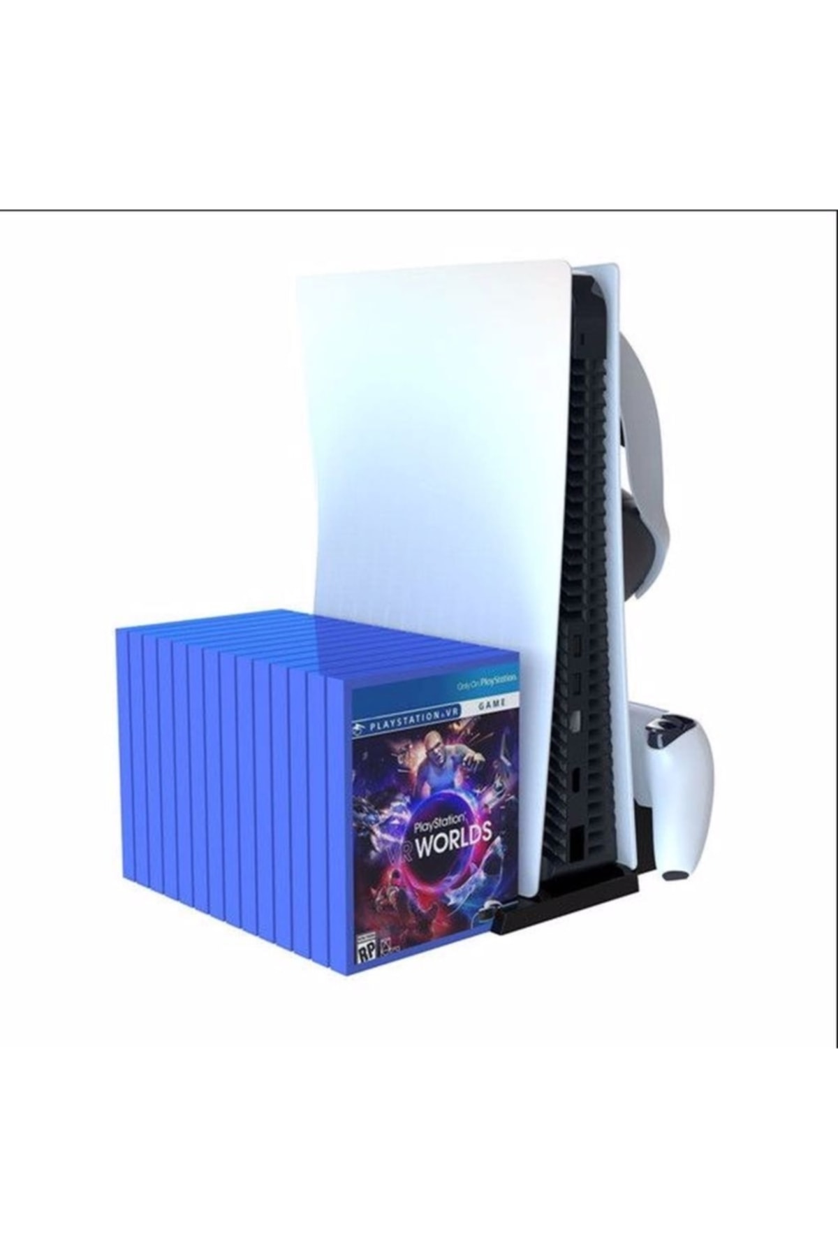 Ps5 Playstation 5 Dikey Şarj Standı Vertical Charging Dock 5 In1 Vertical Stand 3