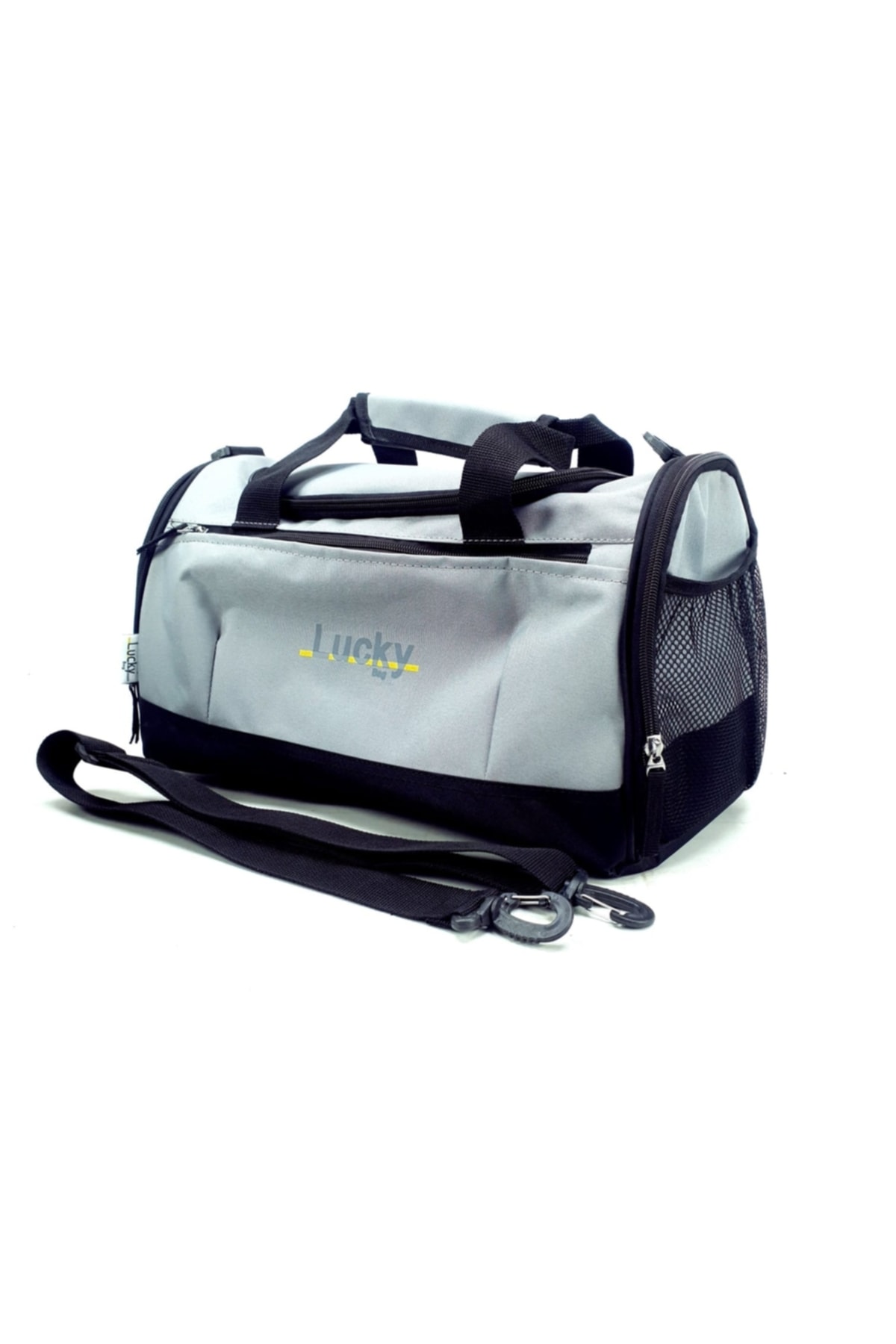 حقيبة Luckybag Gray Gym الرياضية اليومية وحقيبة سف...