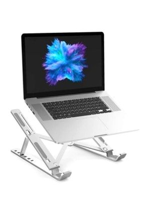 Macbook Laptop Bilgisayar Standı Notebook Özel Yükseltici Stand Tablet Tutucu Ayarlı Metal Stand Legend/LG06