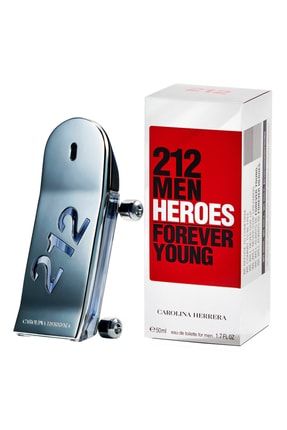 212 Men Heroes Edt 50 ml Erkek Parfümü 8411061974759