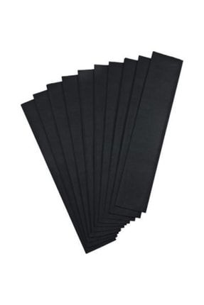 50*200 Cm 25li Siyah Renk Krapon Kağıdı ticon-krapon-Siyah