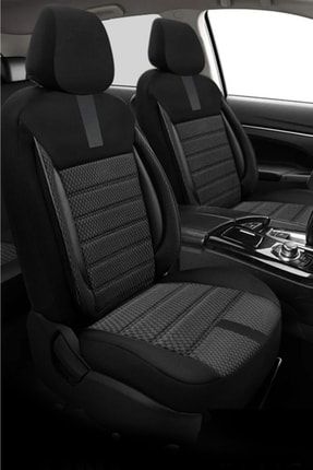 Volkswagen Polo Uyumlu Koltuk Kılıfı Oasis Serisi - Siyah NCO21609