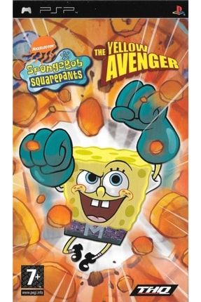 Spongebob Squarepants The Yellow Avenger Sünger Bob Psp Oyun PO1161