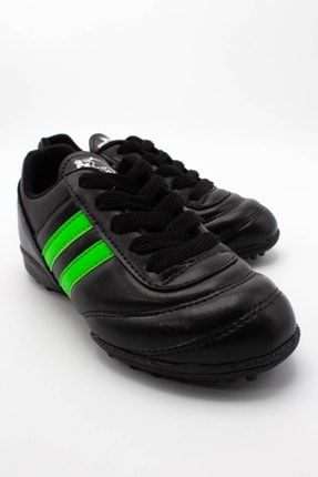 Jokey Halı Saha Çocuk Football Spor Ayakkabı Siyah Yeşil C1-S0002-00054