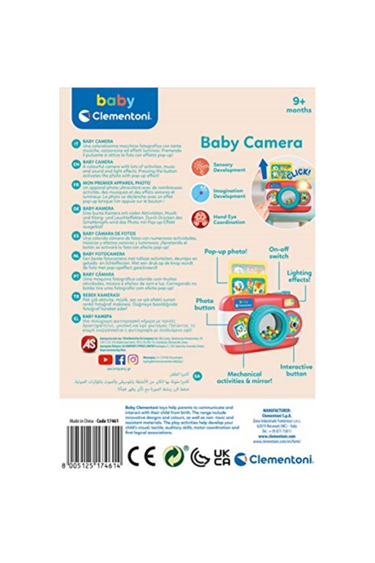 Clementoni Marka: Clementoni 17461.0 Interaktif Kamera, Kırmızı Kategori: Banyo Oyuncakları fotoğrafı 3 (önizleme)