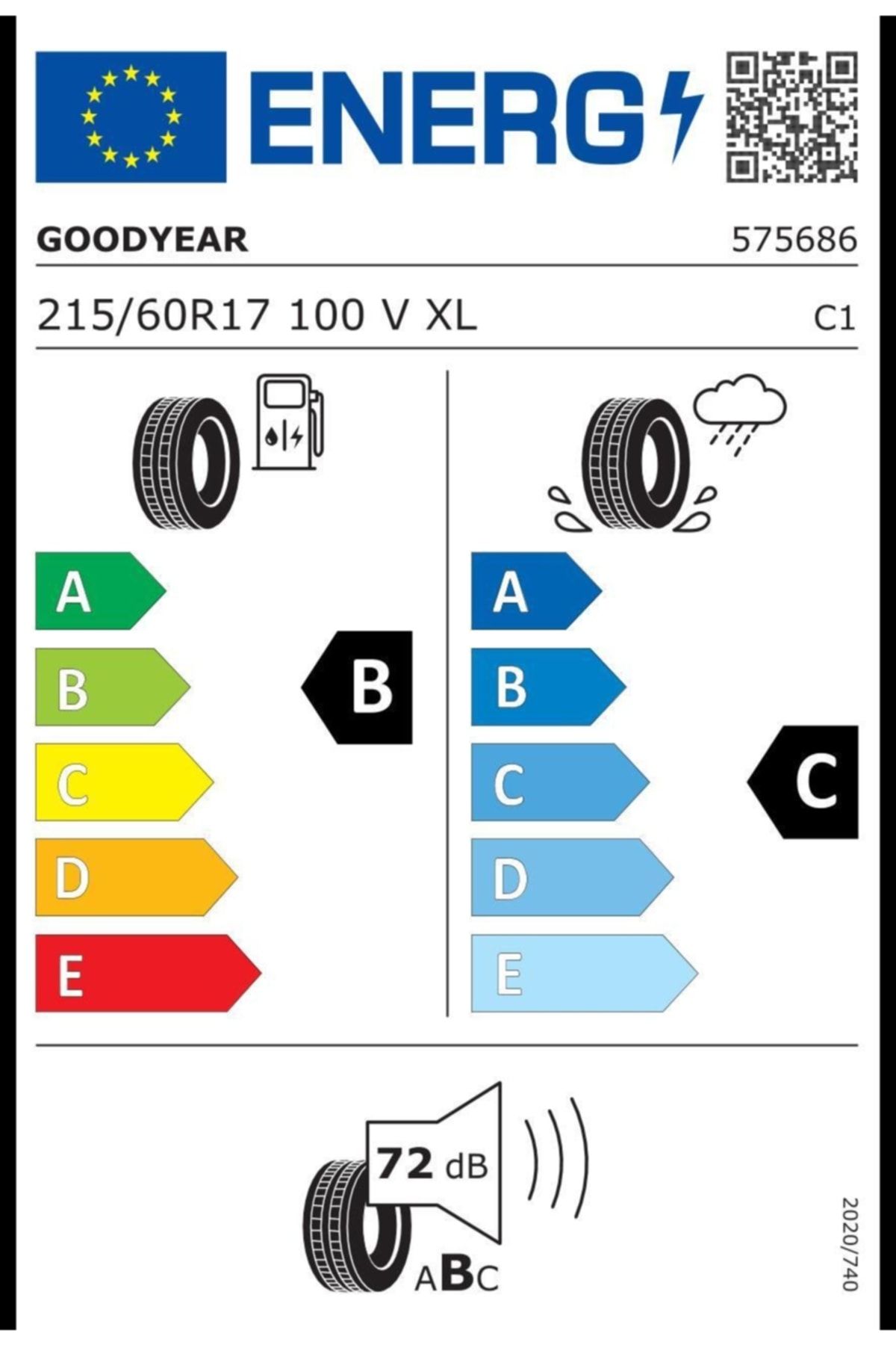 Goodyear 215/60 R17 100v Eagle Sport Suv Tz Xl Fp Yaz Oto Lastiği (ÜRETİM YILI: 12. HAFTA 2022) ZO9432