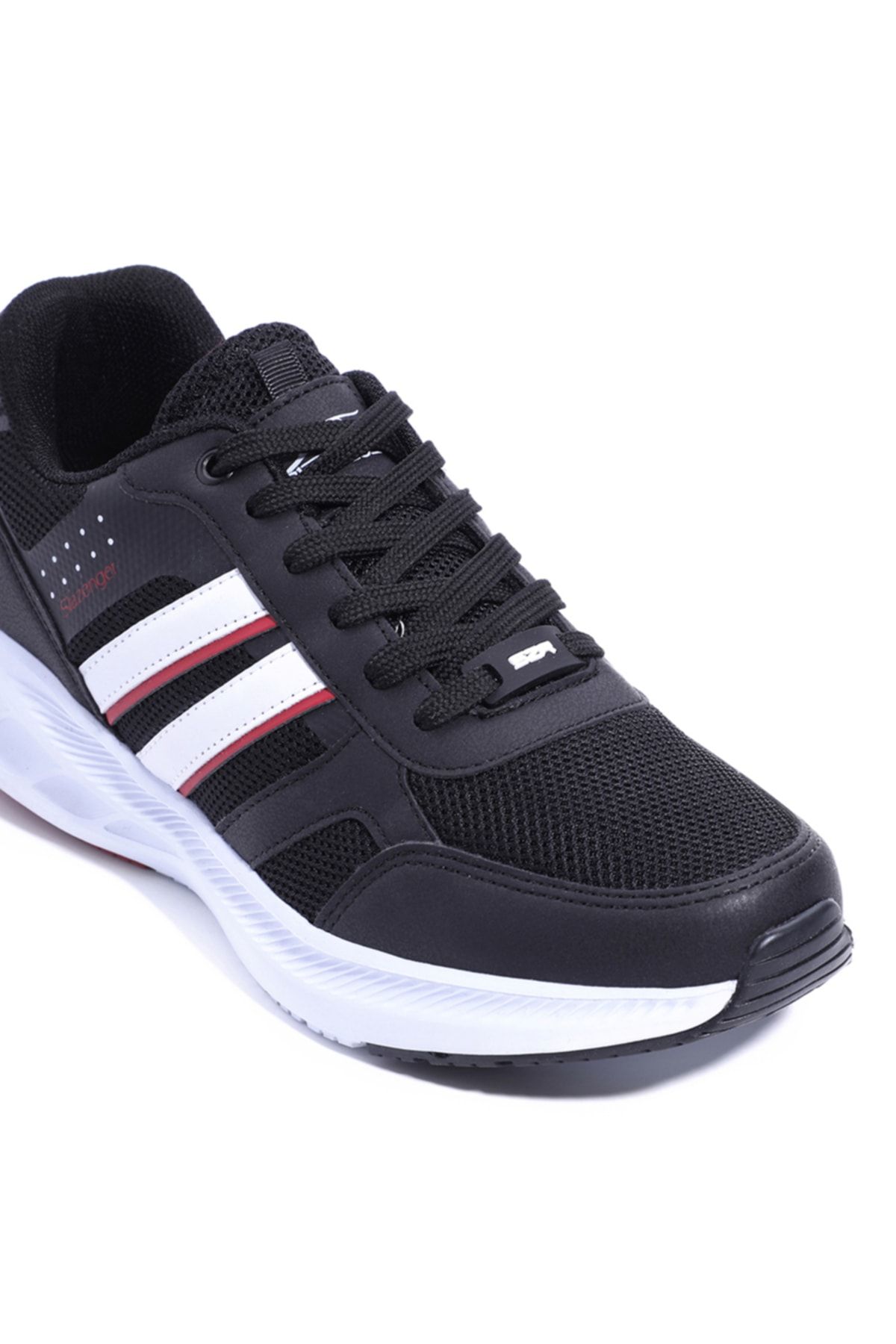 Slazenger کفش مردانه کتانی Zoja I مشکی / قرمز